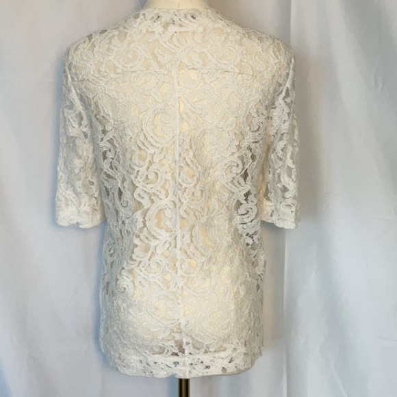 Victorias Beckham Lace blouse size 1* - Picture 4 of 6